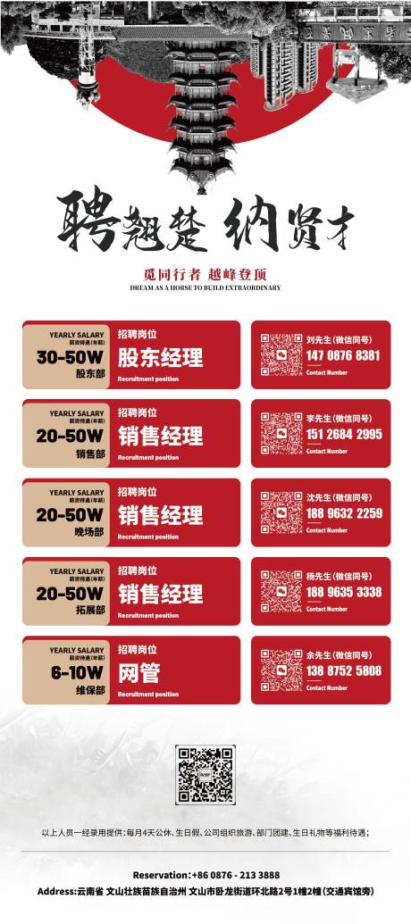 源文件下載【享設計】搜索編號：56350013988952190【招聘展架】