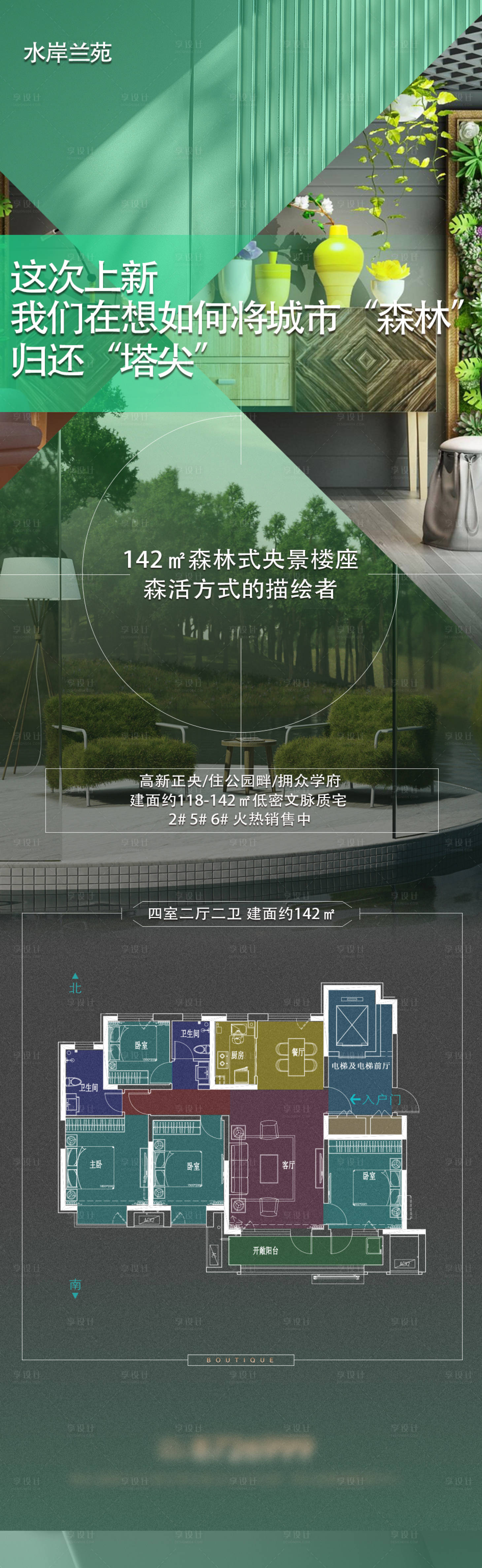 源文件下载【房地产户型价值点海报】编号：75990013750258841