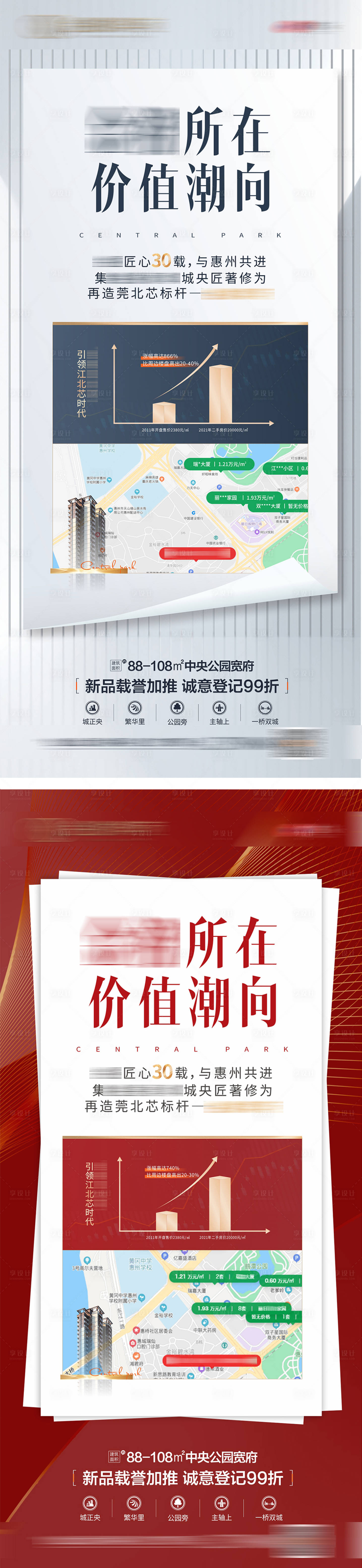 源文件下載【區域價值點地產海報】編號：65420013775433271