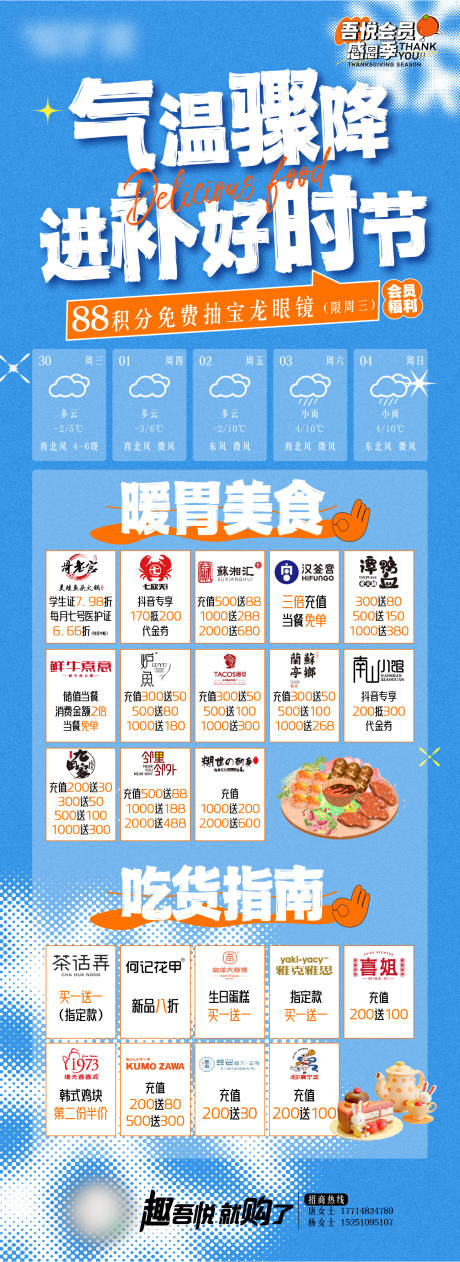 源文件下载【气温骤降商场促销长图】编号：91910013709305243