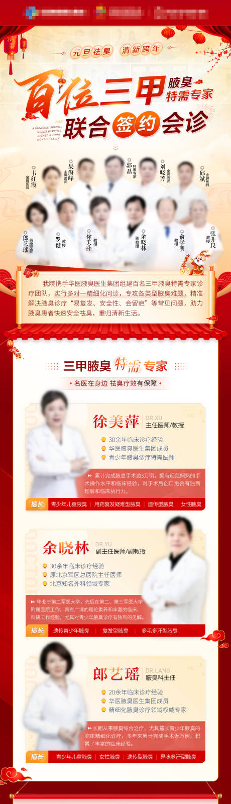 源文件下載【享設計】搜索編號：81310013997794950【元旦專家聯合會診長圖】