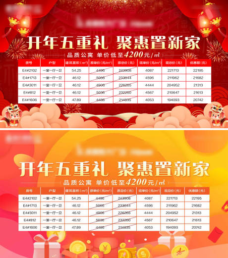 源文件下载【地产特价房背景板】编号：68280013765998789