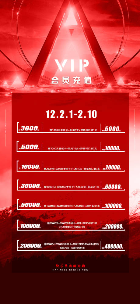 源文件下载【酒吧会员充值海报】编号：12440013897668137