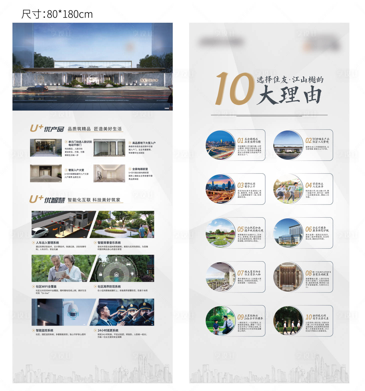 源文件下载【地产展架】编号：89960013977117672