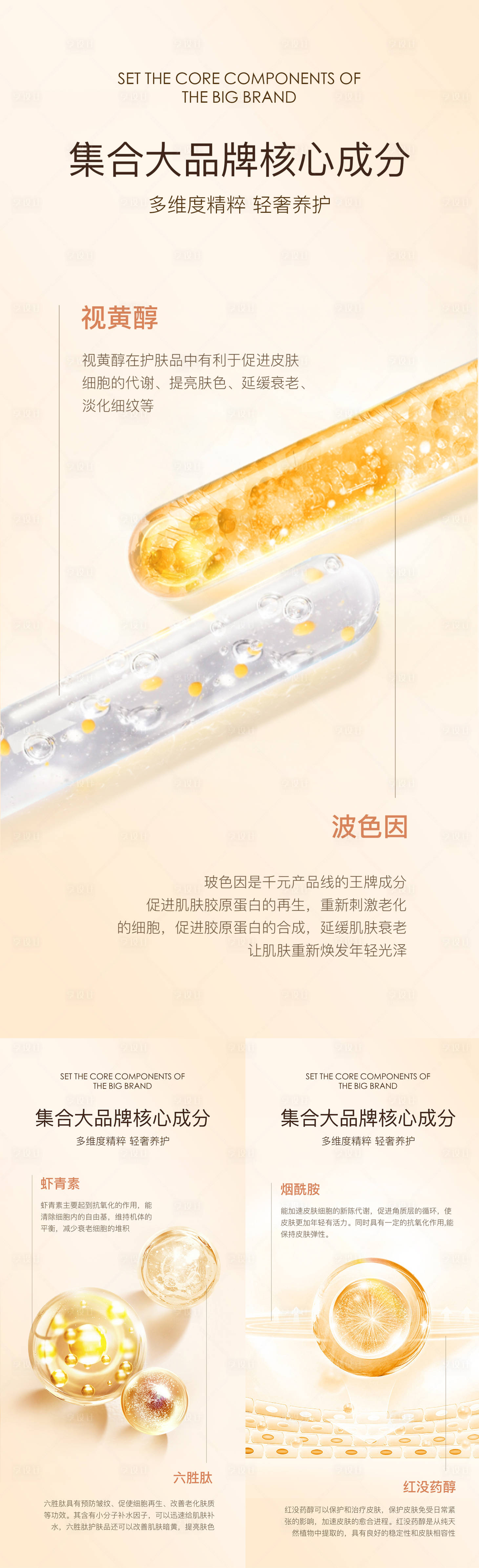 源文件下载【医美产品成分系列海报】编号：16080013734437222
