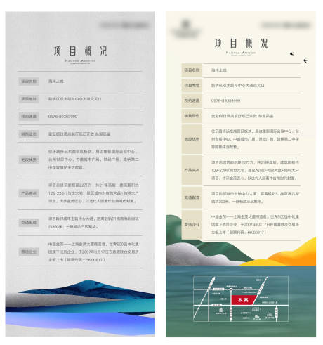 源文件下载【项目概况展架】编号：45820013858539885