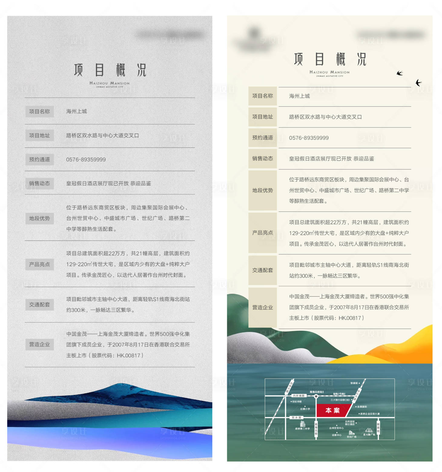 源文件下載【項目概況展架】編號：45820013858539885