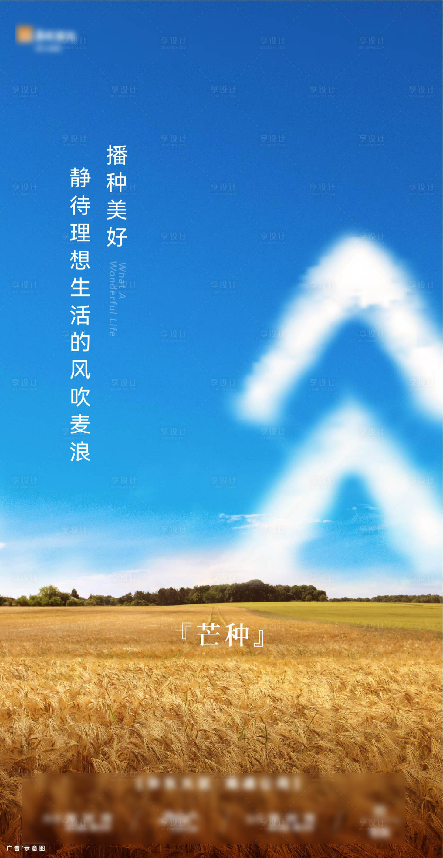 源文件下載【房地產芒種海報】編號：70490013795489672