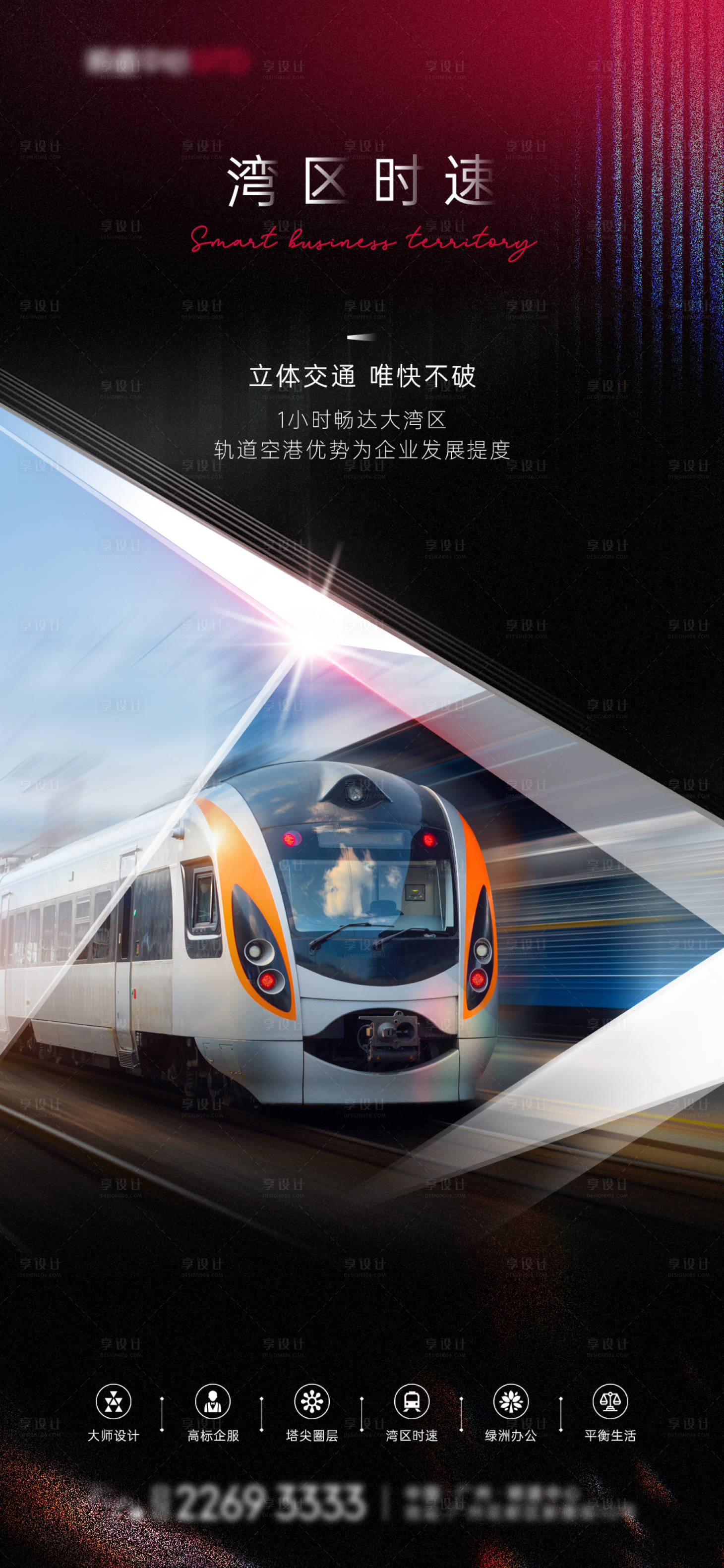 源文件下载【地产交通单图海报】编号：27850013841695397