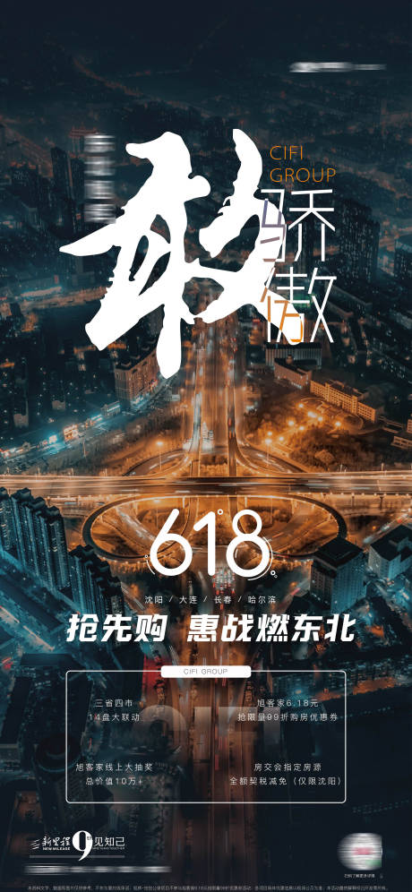 源文件下載【房地產618搶購優惠房源主形象海報】編號：68190014056447086