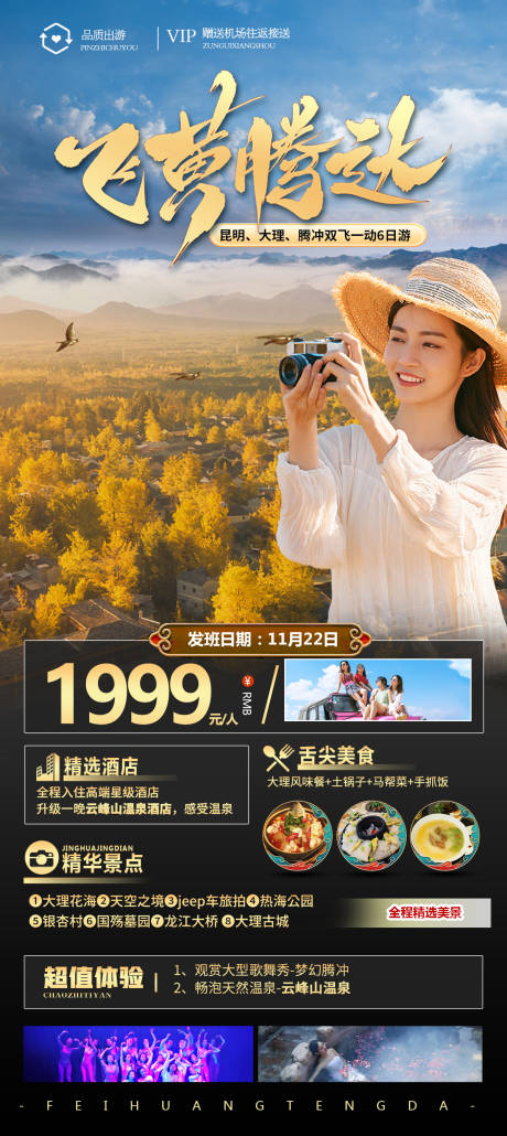 编号：20221229114110290【享设计】源文件下载-云南旅游海报