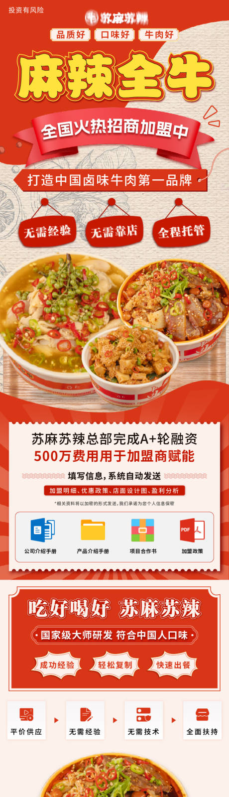 源文件下载【麻辣全牛餐饮详情页】编号：84220013998708803