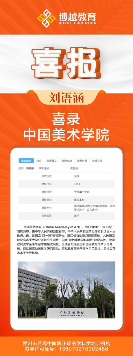 源文件下载【喜报展架】编号：96440013733524125