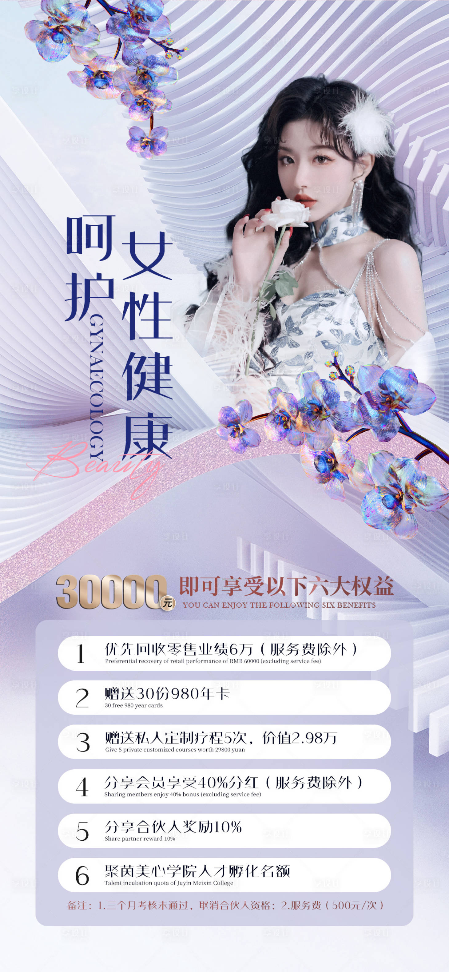 源文件下载【享设计】搜索编号：75150014064578500【医美促销海报】