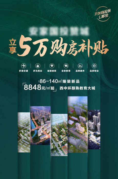 源文件下载【购房海报】编号：50900014004984711
