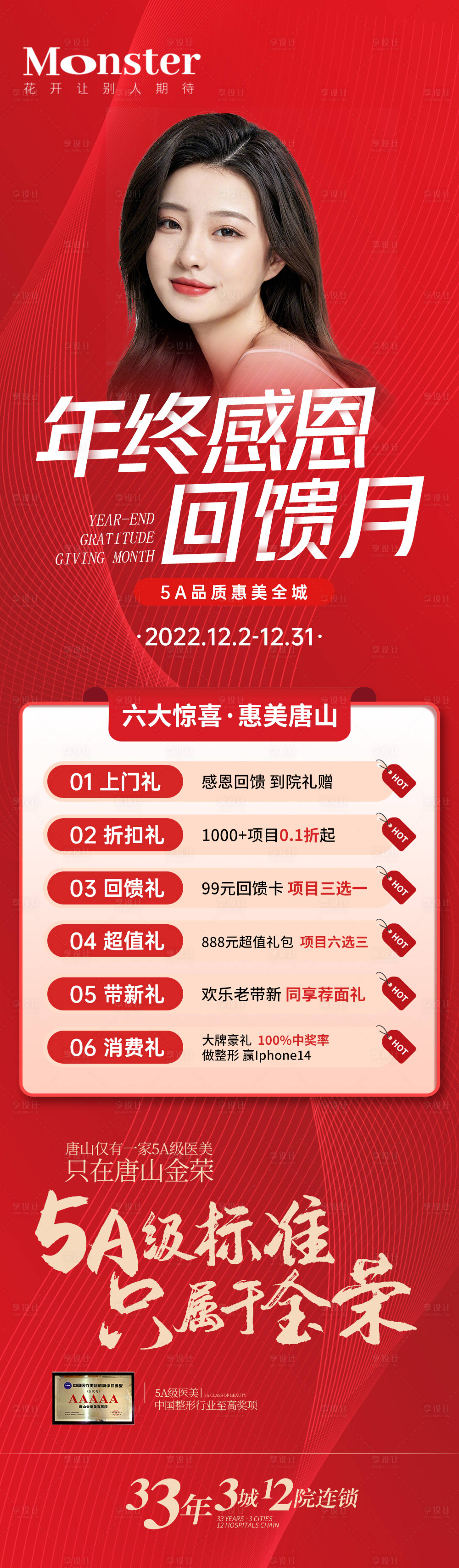 源文件下载【享设计】搜索编号：36500013758523460【医美年终答谢专题】