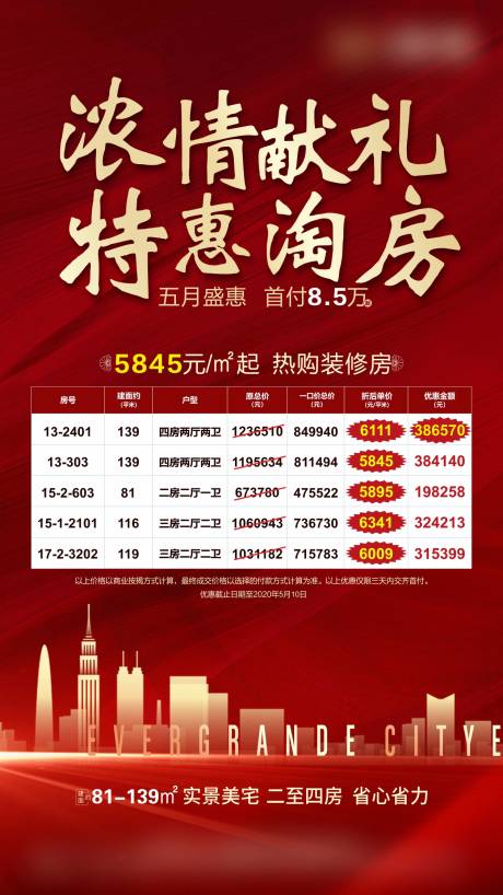 源文件下载【特价房海报】编号：16200013912859991