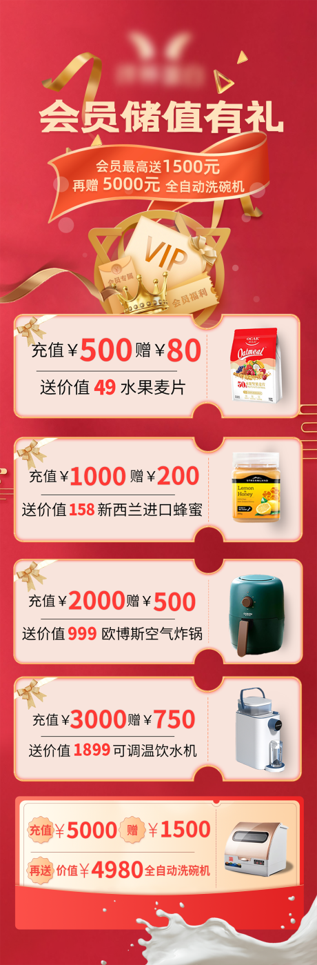 源文件下载【电商会员充值活动海报】编号：85780013821137130