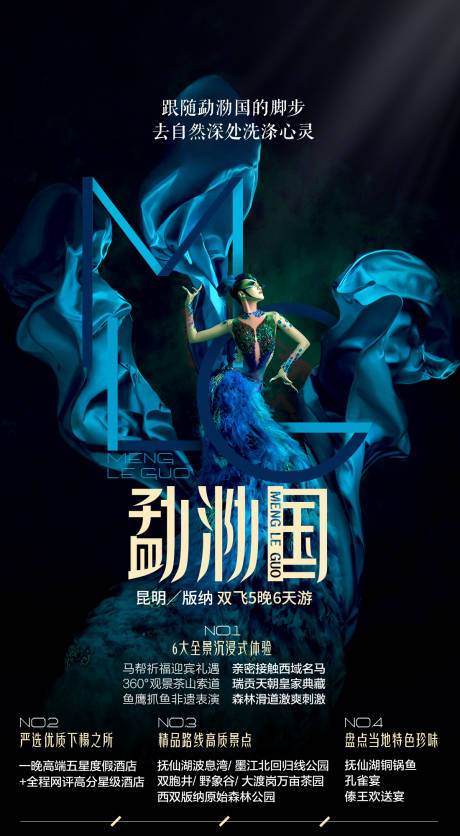 源文件下载【云南旅游海报】编号：48770013794701321