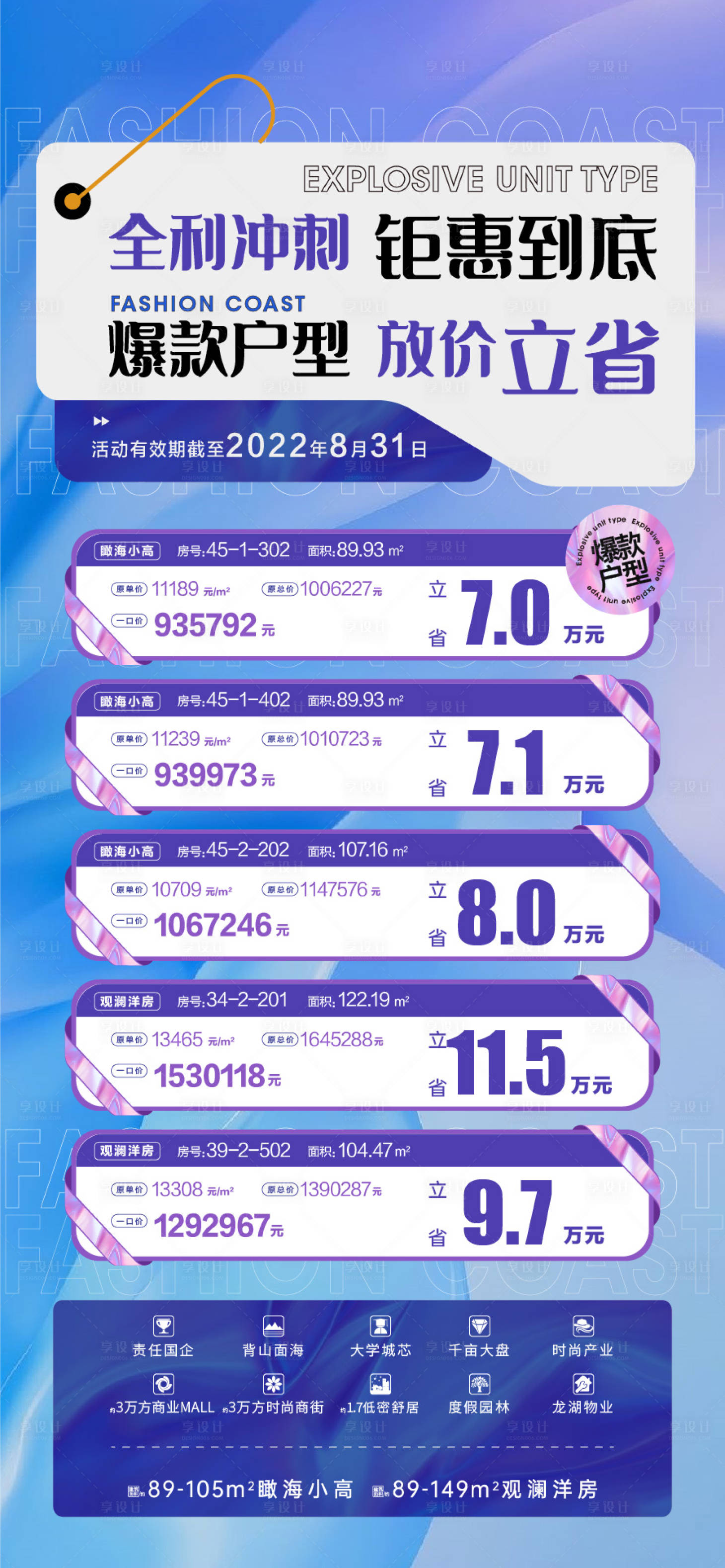 源文件下载【地产促销钜惠户型特价房海报】编号：31130013737347523