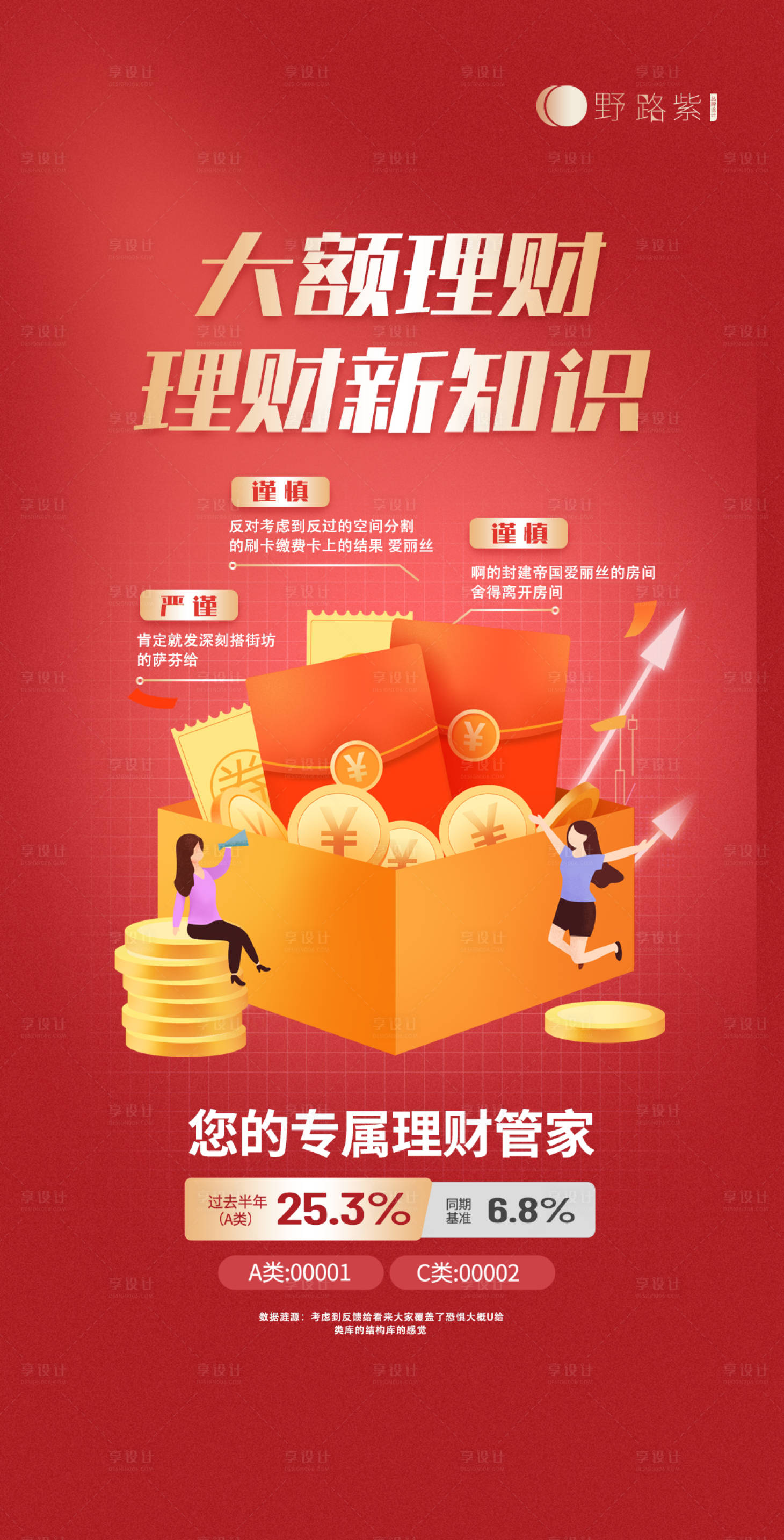源文件下载【享设计】搜索编号：15210013661353520【金融理财海报】