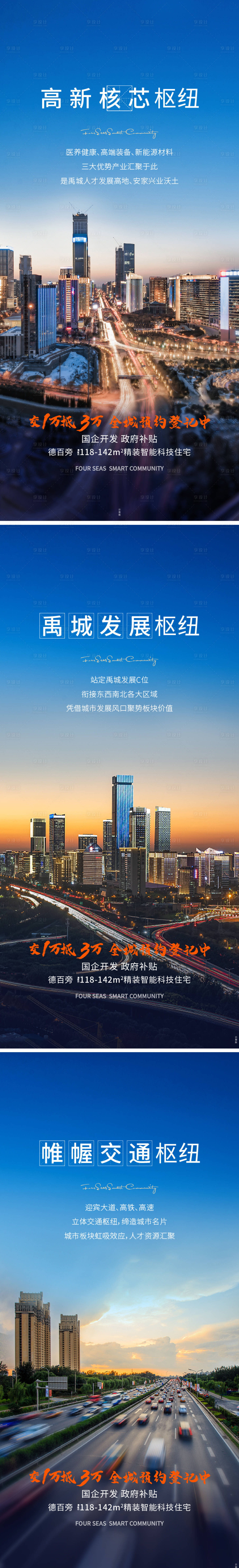 源文件下載【享設計】搜索編號：31020013743616462【地產價值點海報】