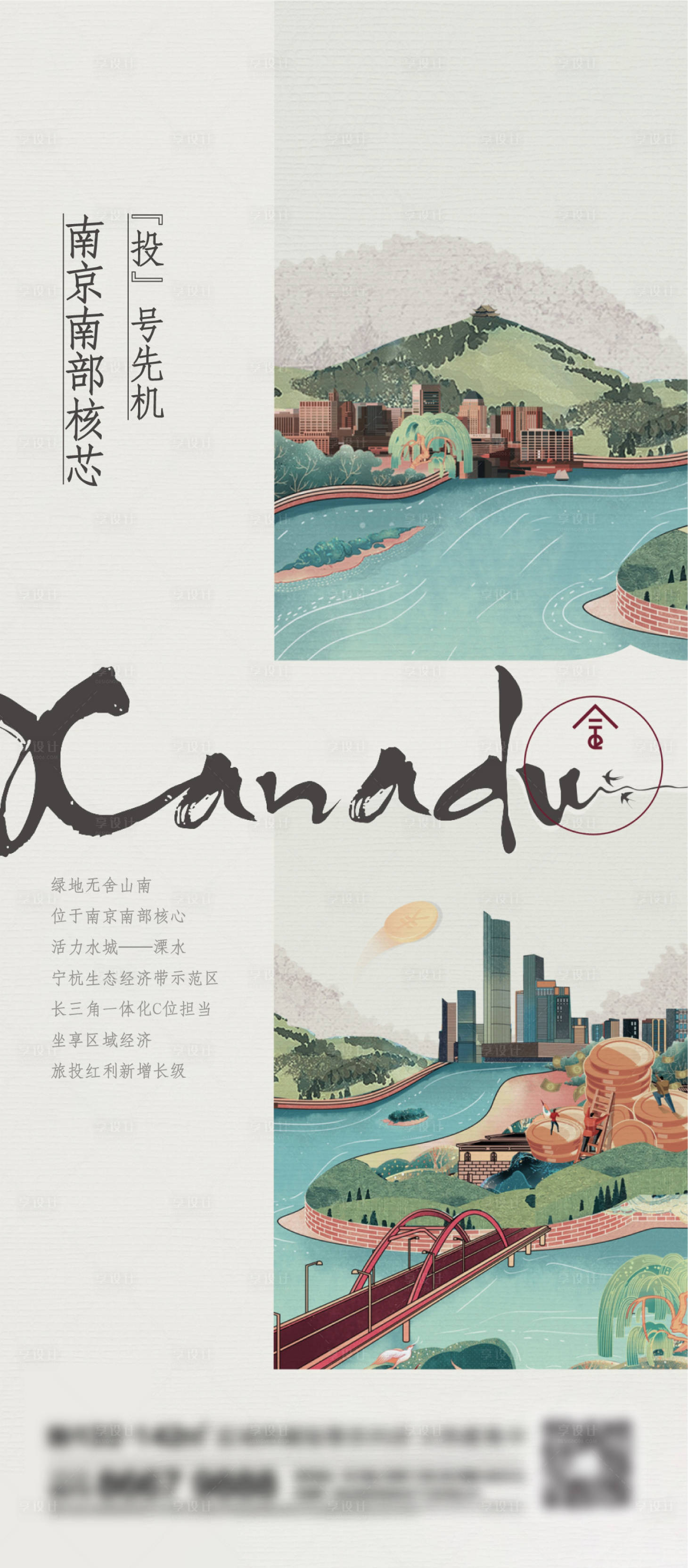 源文件下载【地产旅行价值点简约海报】编号：56990013675097876
