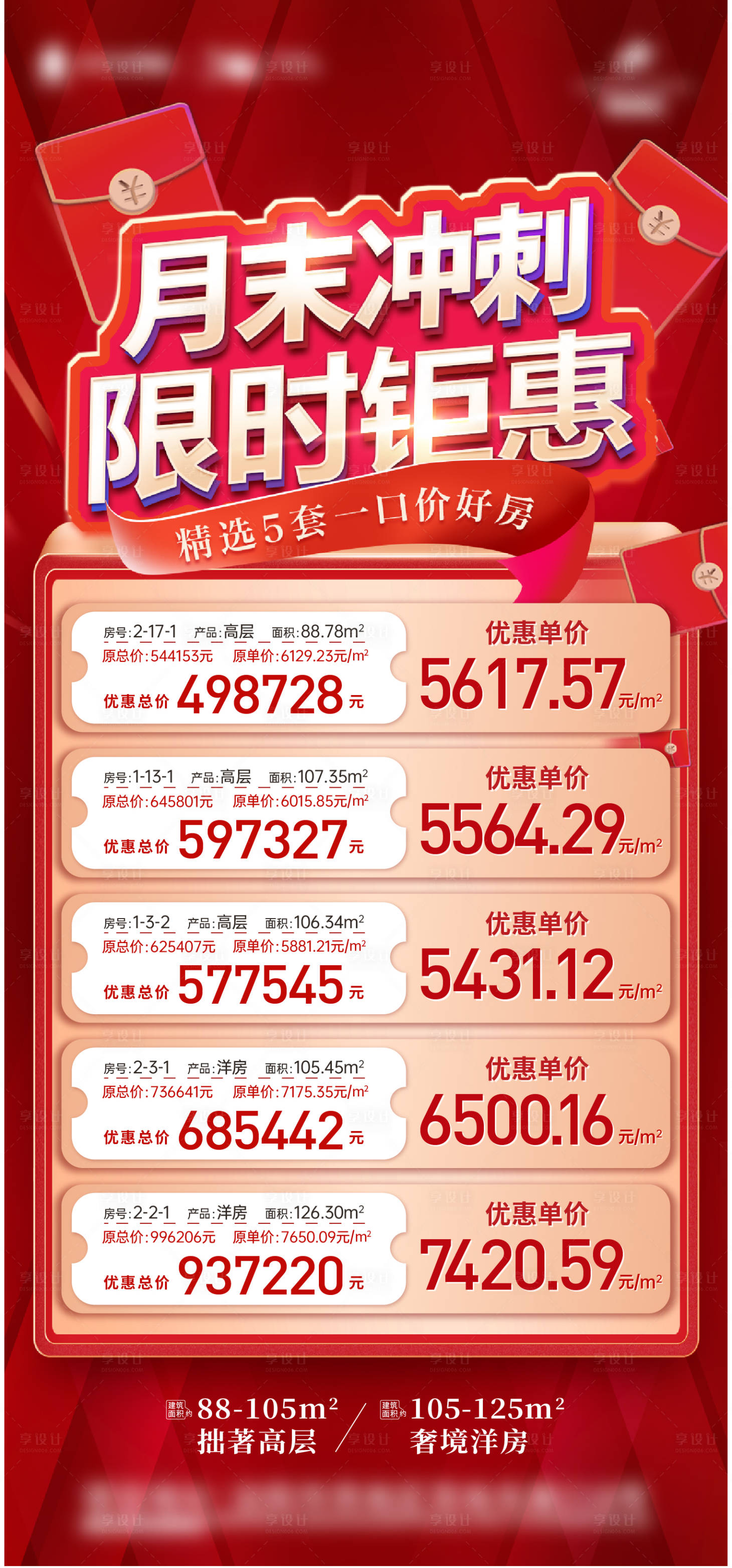 源文件下载【地产渠道特价房限时钜惠海报】编号：76030014043201237