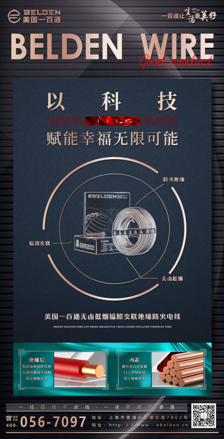 源文件下载【电线创意产品海报】编号：20221203110623102