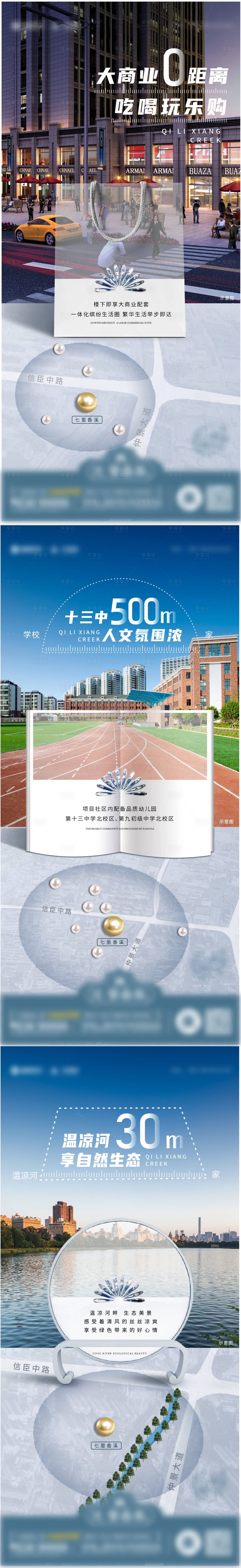 源文件下载【地产区域地段系列海报】编号：83540013770323221