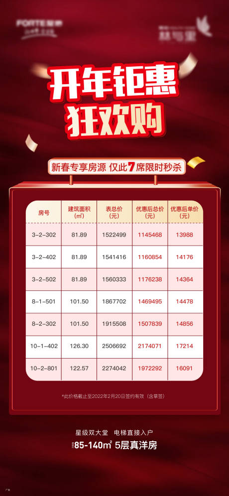 源文件下载【地产特惠房源海报】编号：84410013710529010