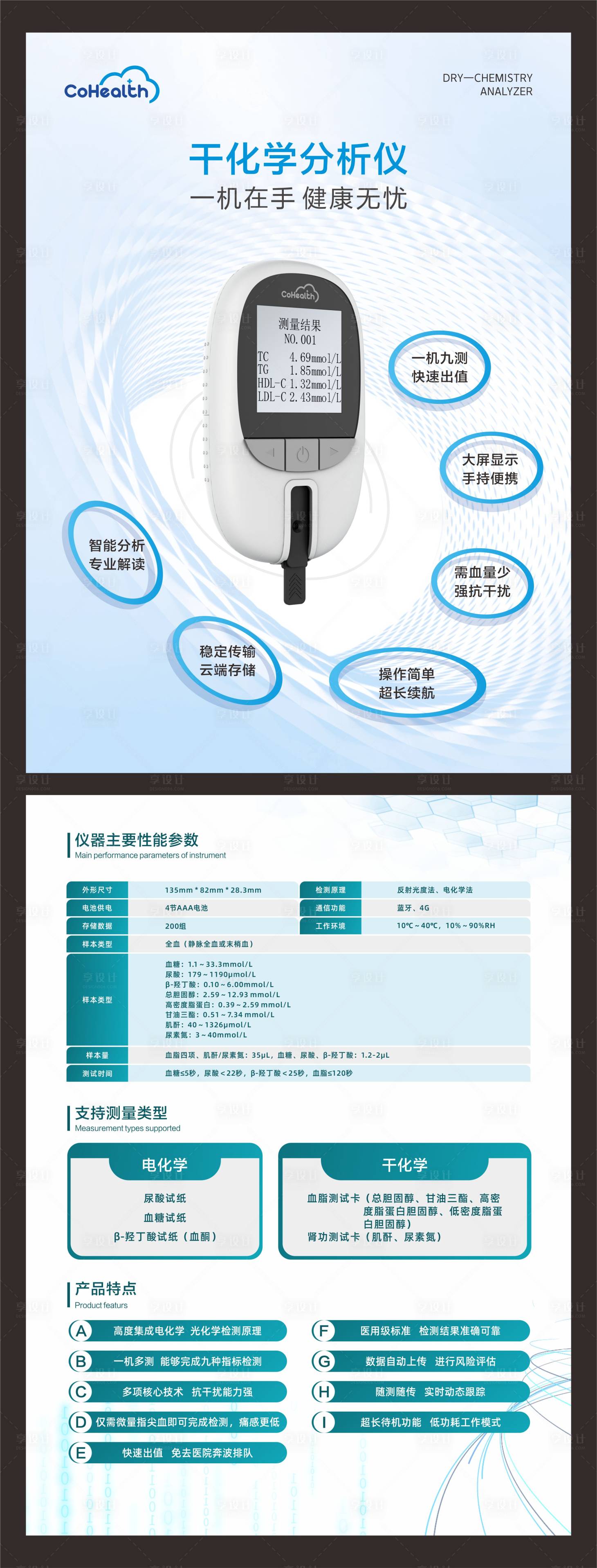 源文件下載【享設(shè)計(jì)】搜索編號(hào)：16190013914003584【醫(yī)療儀器科技DM宣傳單頁】