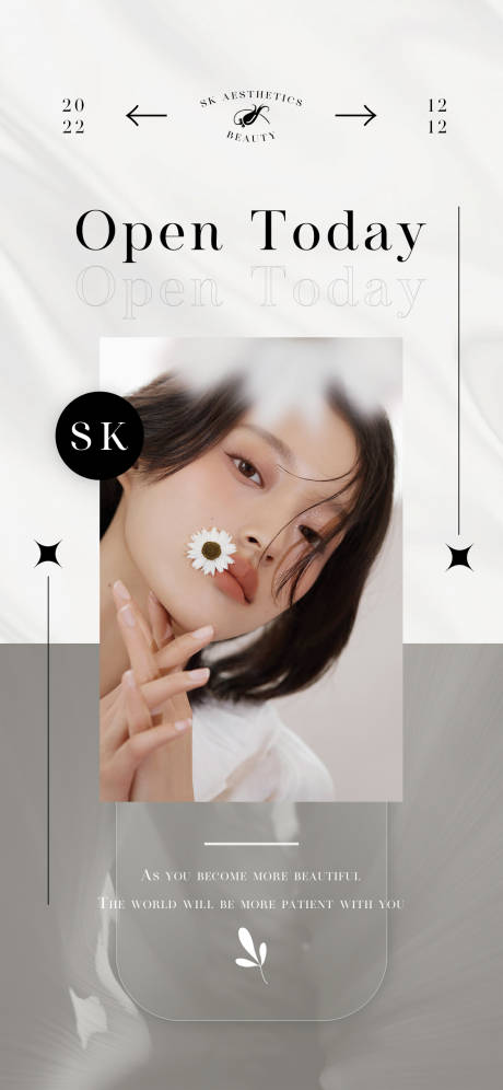 源文件下载【美业极简创意日签图】编号：82820013887141098