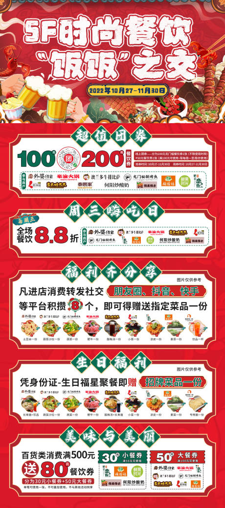 源文件下载【享设计】搜索编号：25700013930779142【餐饮活动展架】