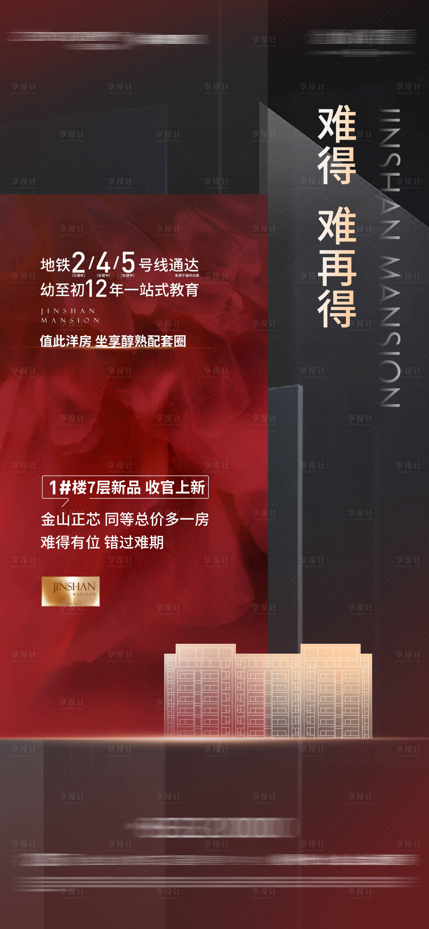 源文件下載【地產洋房價值點海報】編號：50030013995382278