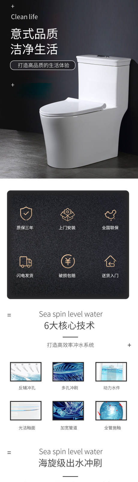 源文件下载【享设计】搜索编号：79650013992617067【智能高品质马桶电商详情页】