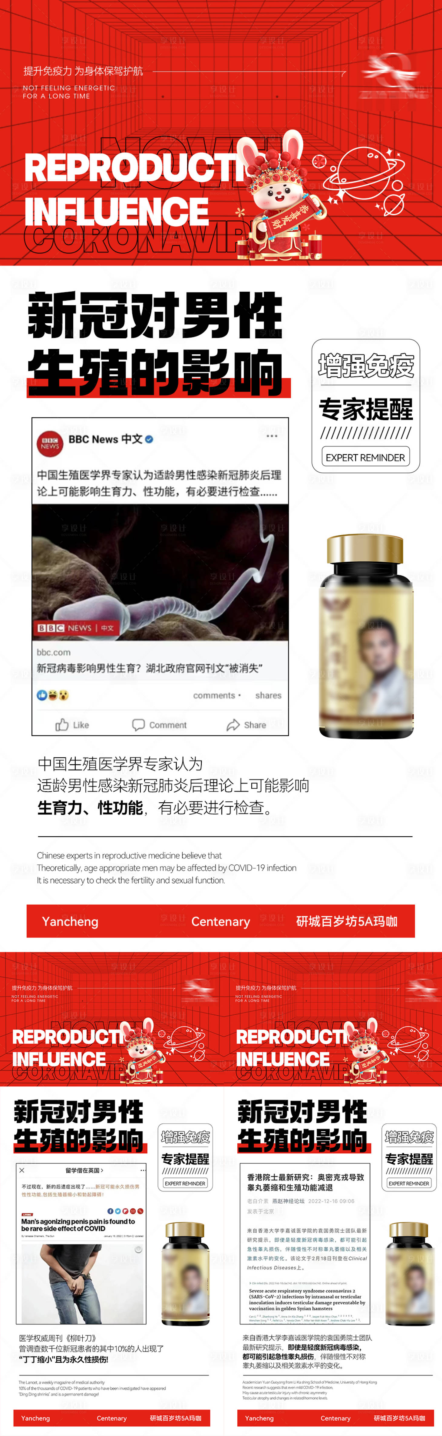 源文件下載【享設計】搜索編號：81160013962118307【微商疫情保健系列海報】