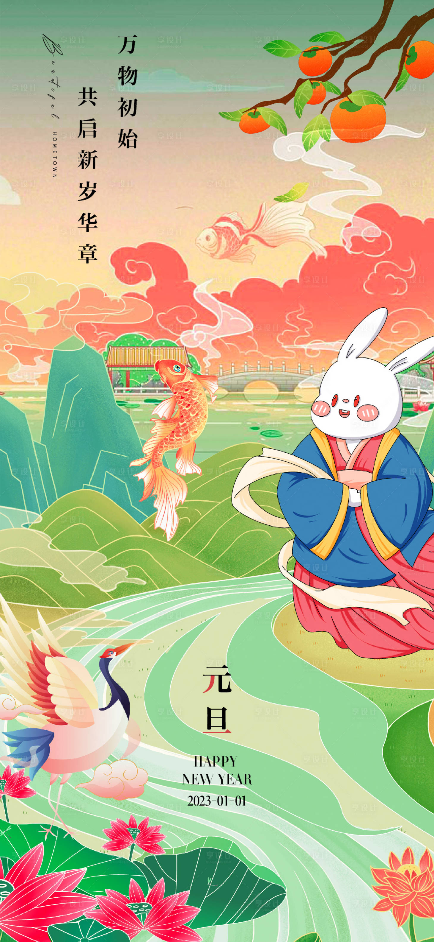 源文件下载【享设计】搜索编号：85490013947917034【元旦V8】