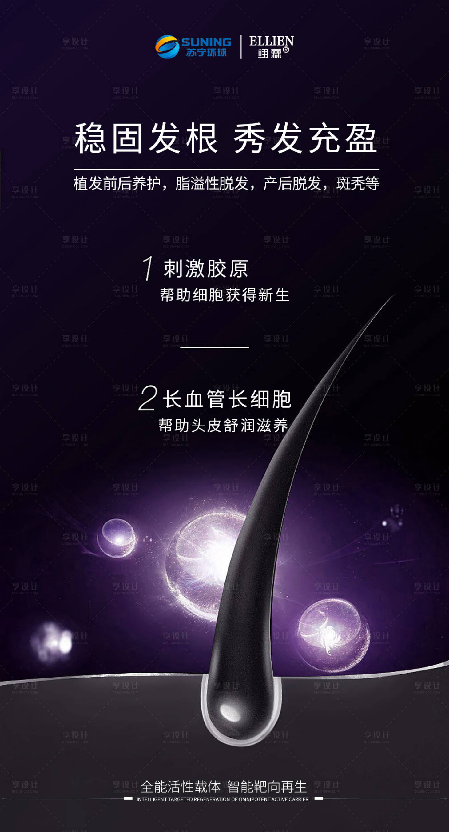 源文件下載【享設計】搜索編號：68140013794673376【毛發醫美海報】