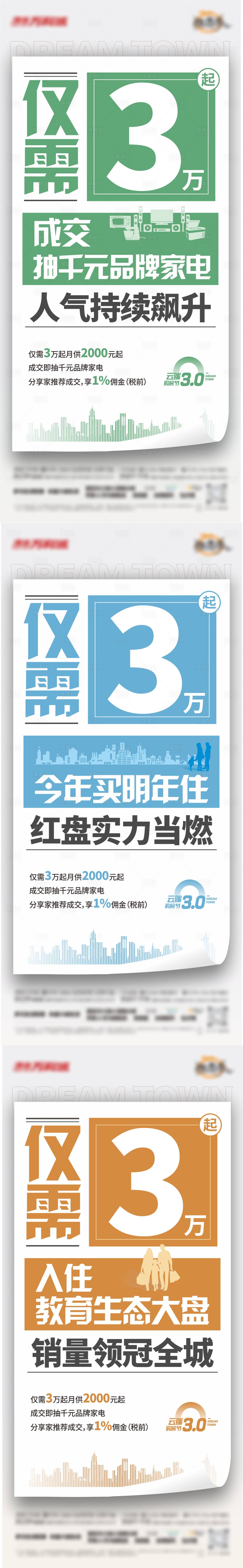 源文件下载【享设计】搜索编号：76400013888057446【地产大字报购房节】