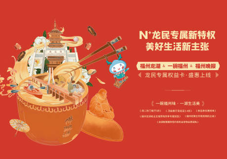 源文件下载【一碗福州春节活动背景板】编号：79890013654308166