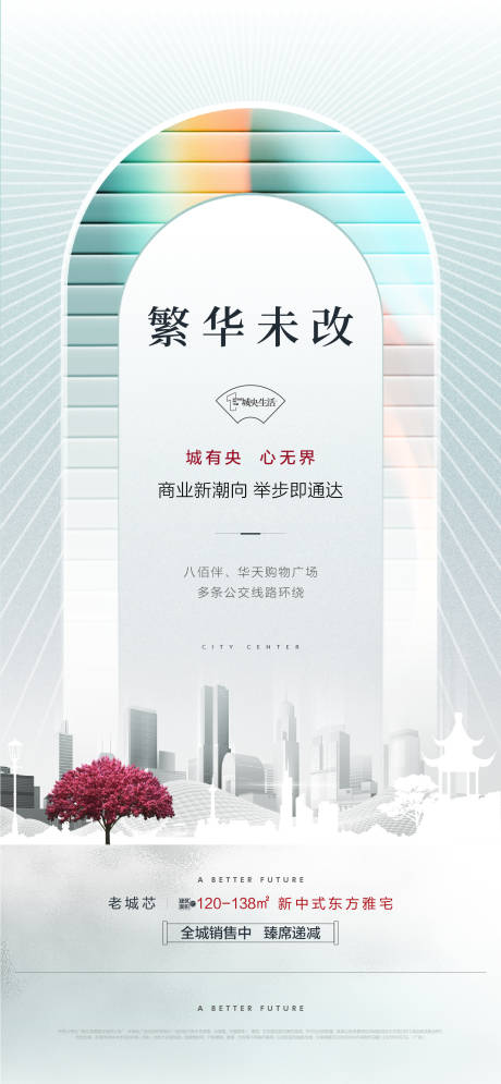 源文件下载【地产交通价值点海报】编号：11720013589475173