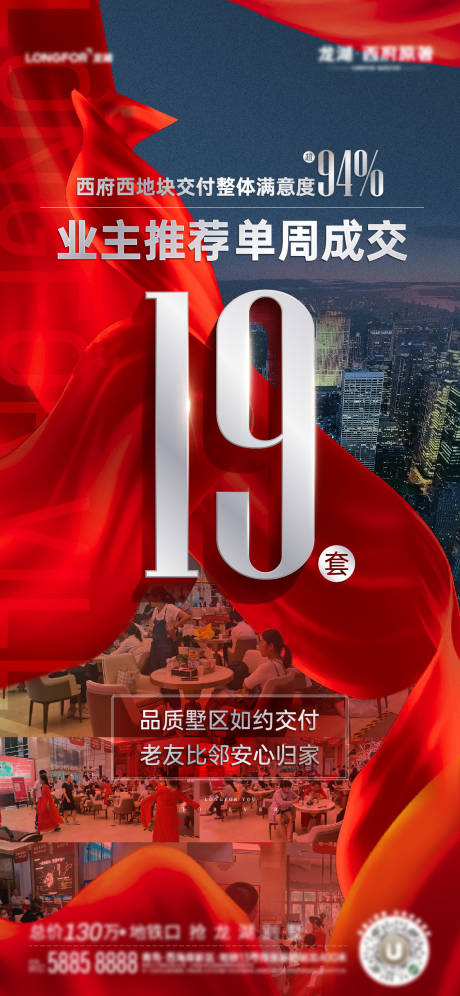 源文件下载【地产热销老带新海报】编号：91980014000005282