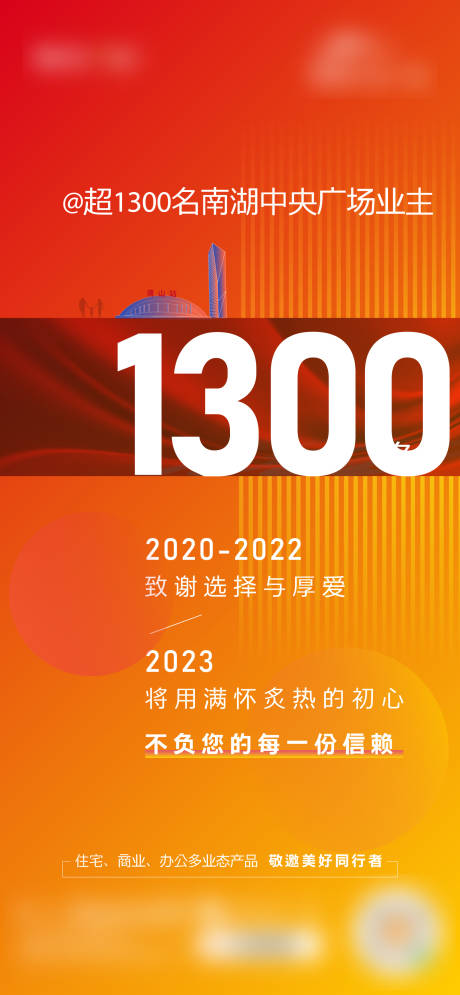 源文件下载【地产致谢业主海报 】编号：20230103114842101