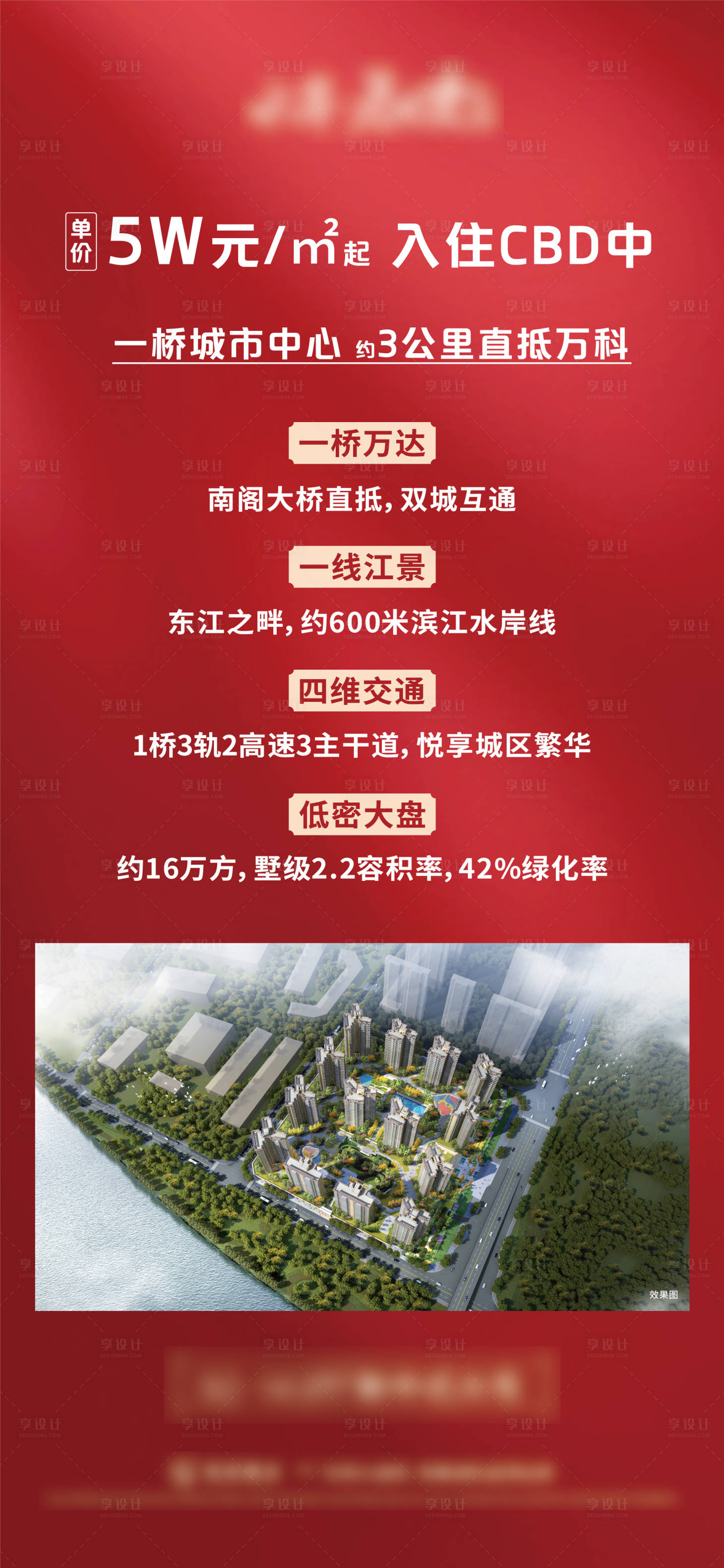 源文件下载【享设计】搜索编号：88350014188604151【红色地产展架】