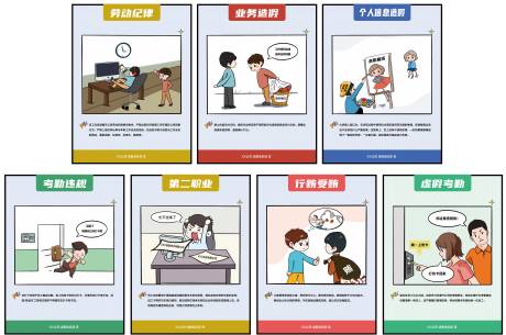 源文件下载【工作违规场景漫画】编号：29560014295389693