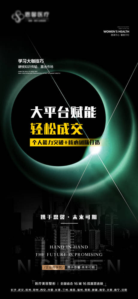 源文件下载【大平台赋能轻松成交海报】编号：73130014371833623
