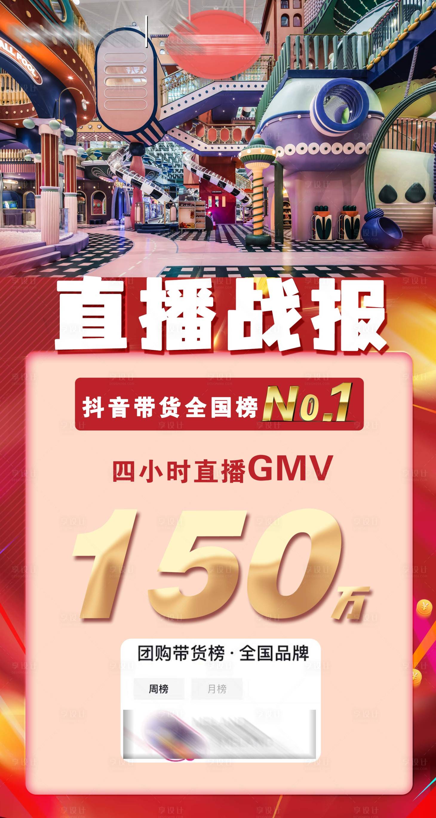 源文件下载【直播喜报战报海报】编号：81360014359396767
