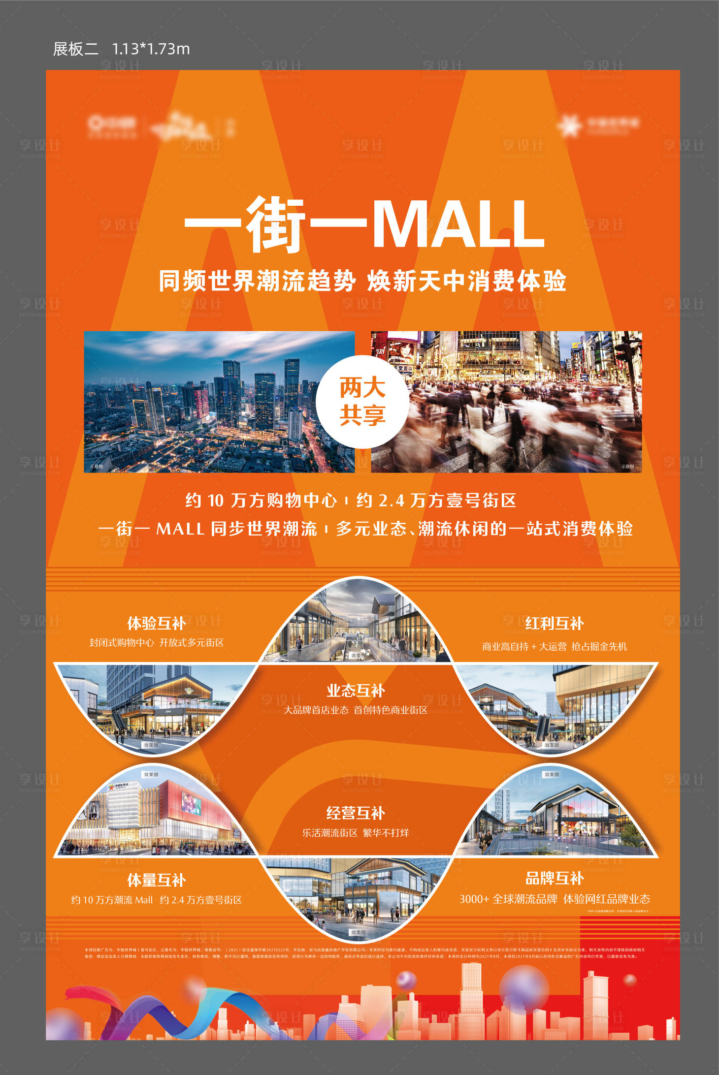 源文件下载【享设计】搜索编号：33120014091651141【综合体地产商业展板灯箱 】