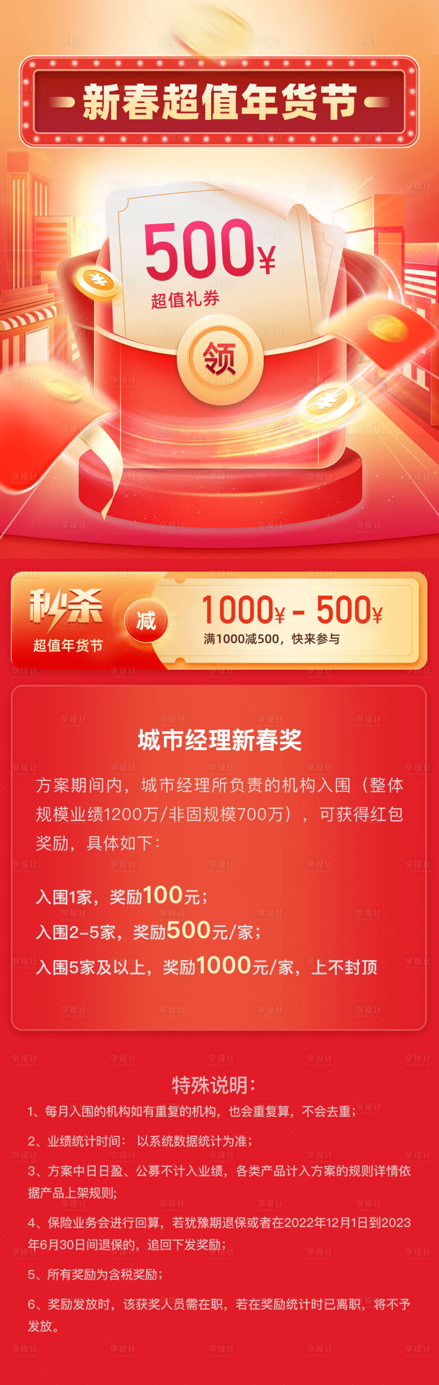 源文件下载【享设计】搜索编号：45850014280609337【金融理财优惠券海报】